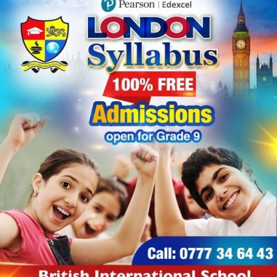 Admissions Open